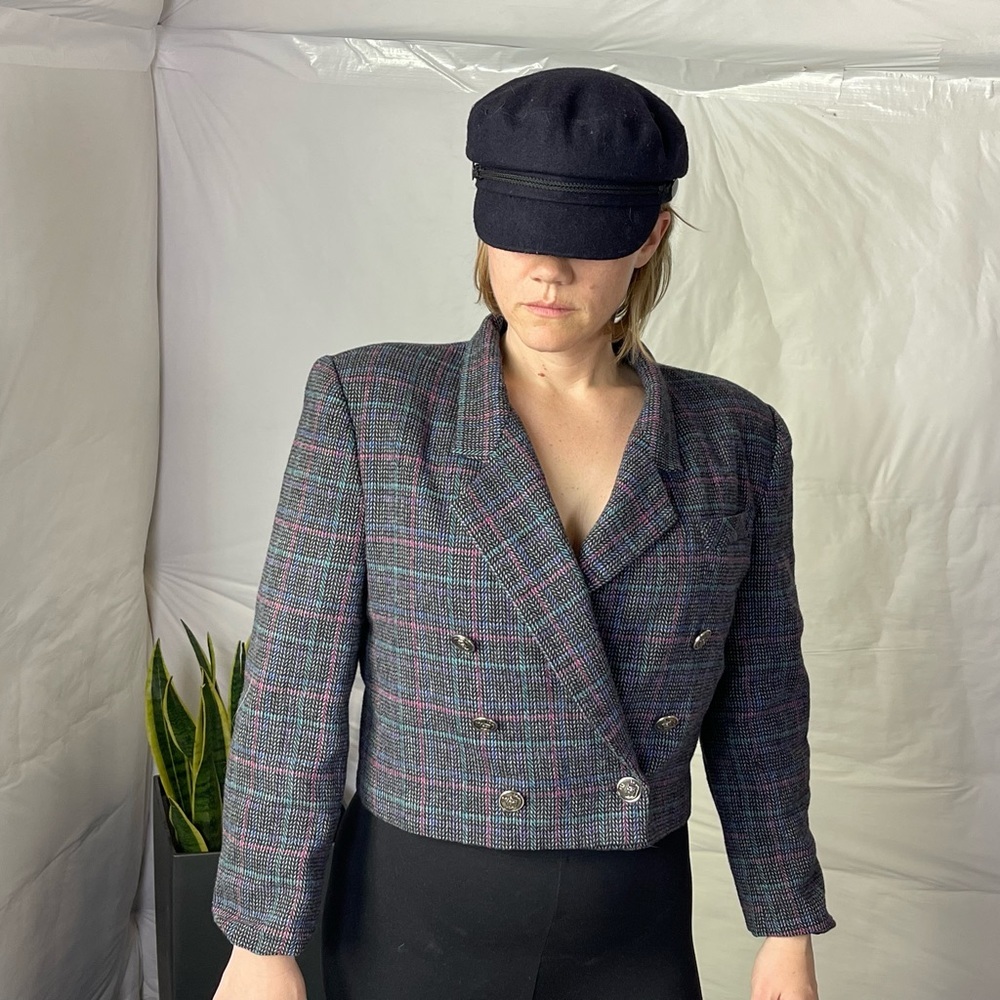 Vintage 90s Cropped Blazer